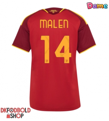 AS Roma Donyell Malen #14 Hjemmebanetrøje Dame 2026-27 Kort ærmer AS Roma Donyell Malen #14 Hjemmebanetrøje Dame 2026-27 Kort ærmer